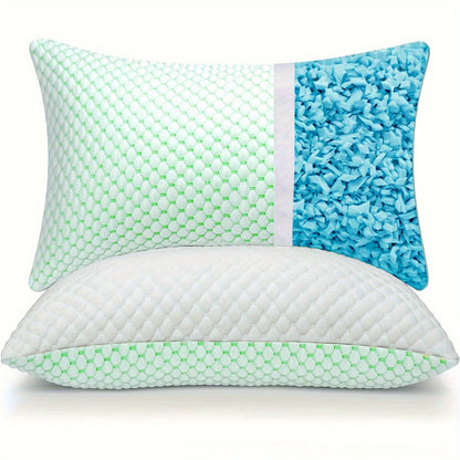 ChillPillow - Coussin en mousse à mémoire rafraîchissante avec housse en bambou lavable