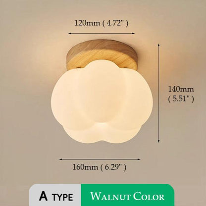 Floroux Flush Ceiling Light | LED Ceiling Lamp | Modern Design | Mood Light for Living Room & Bedroom