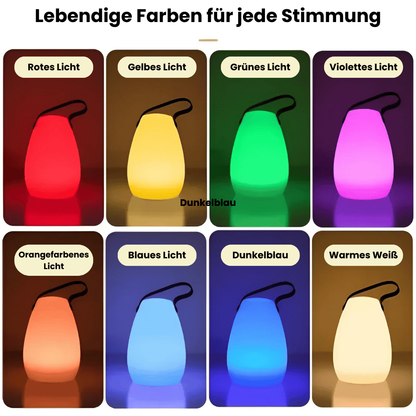 Floroux - Lampe de table sans fil étanche portable avec télécommande