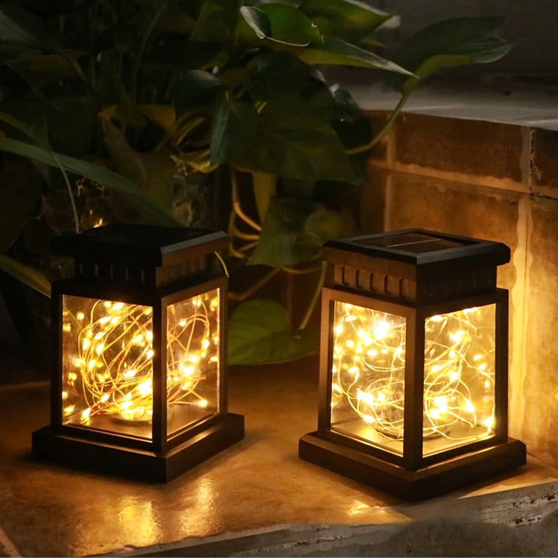 SolarLantern – Ensemble de Lampes Solaires Suspendues Étanches pour Jardin et Fête