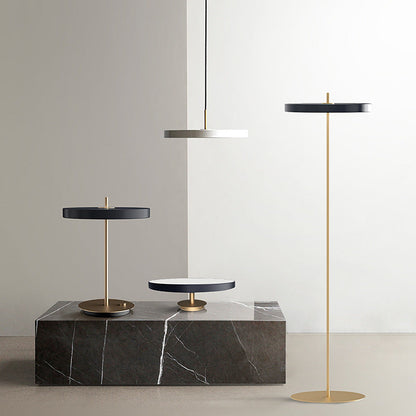 Floroux - Lustre élégant nordique à sous-verres plafonnier