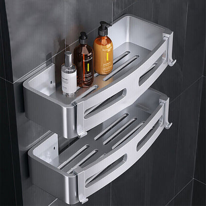 Stylish SilverCaddy - Organisateur de Salle de Bain Parfait pour Tous vos Besoins