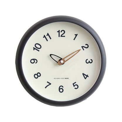 SilenceTime Horloge – Élégante Horloge Murale de 10 Pouces pour la Maison