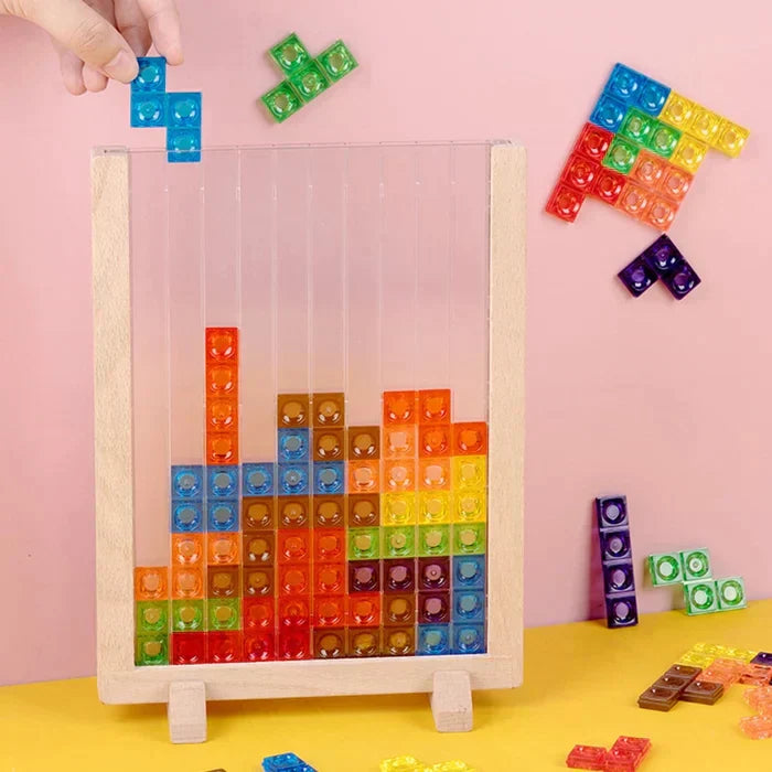BrainBlocks - Puzzle de blocs en bois créatif pour adultes