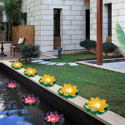 SolarLily – Lanternes solaires LED Lotus élégantes
