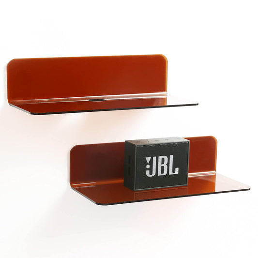 Étagère murale flottante en acrylique néon