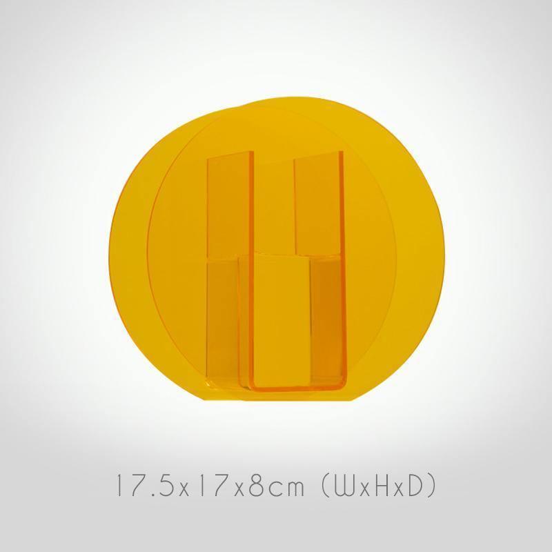 Colored acrylic vase Floroux with geometric design | Elegant flower vase | Modern and timeless