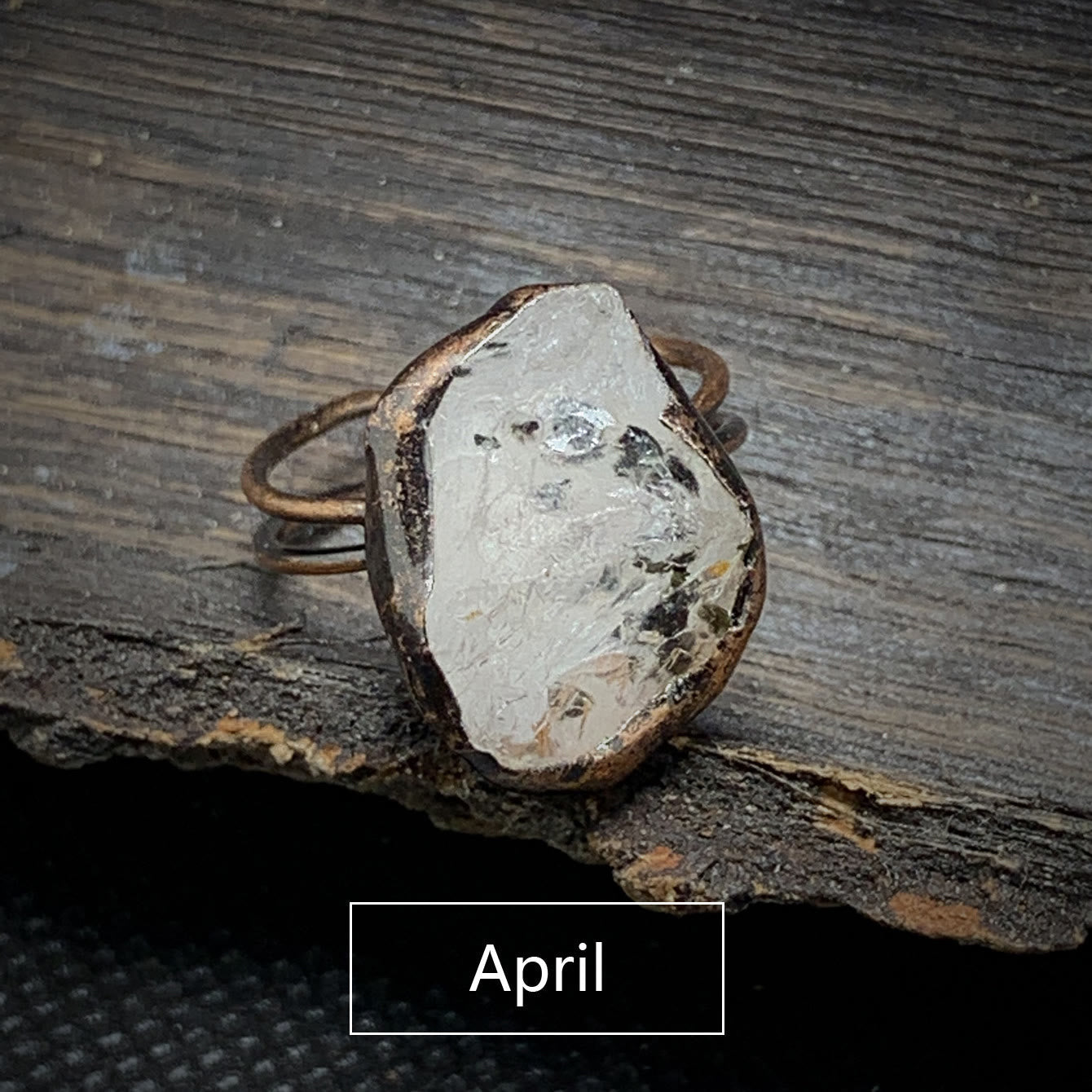 Bague en Pierre Naturelle Élégante - Selina