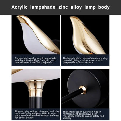 Floroux - Applique murale Vogel 360° pivotante