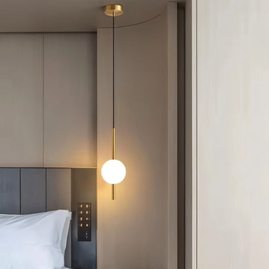 Floroux Suspension LED | Modern design in metal and glass | Dimmable pendant lamp for dining room and living room
