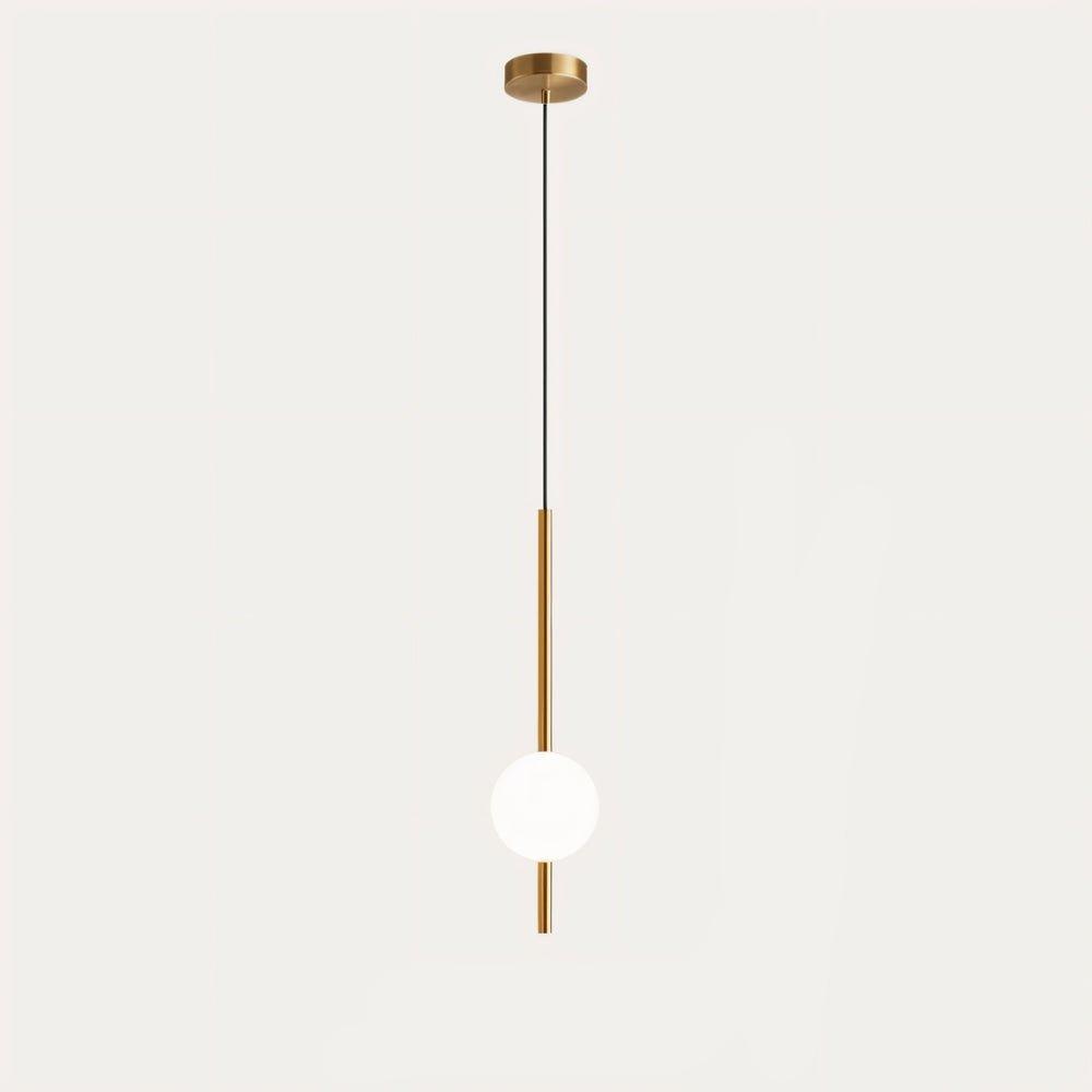 ArtLumi – Lampe Suspendue Sculpturale en Verre et Métal