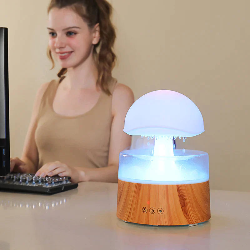 CalmCloud – Humidificateur d'air moderne en forme de champignon