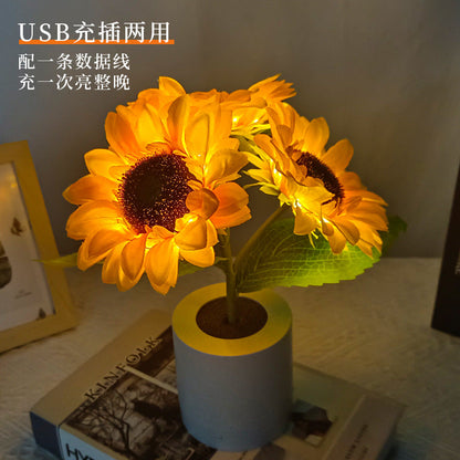Floroux lampe de tournesol
