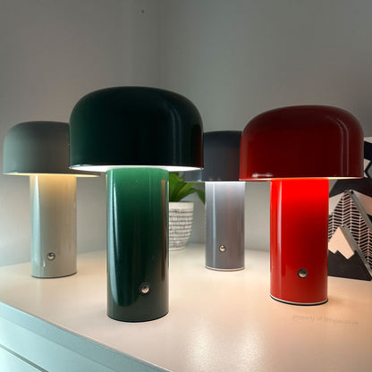 Élégante, moderne, lampe champignon sans fil