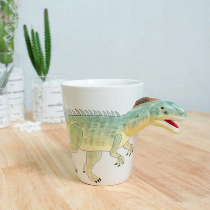 Tasse à café en forme d'animal et de dinosaure