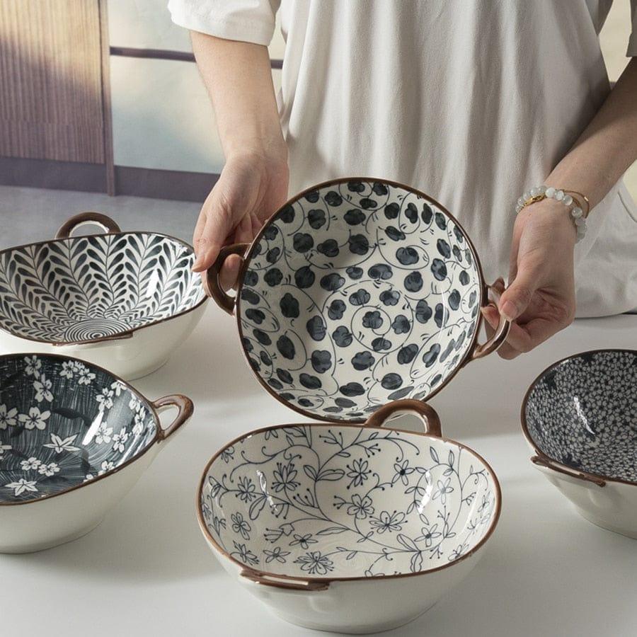 Floroux Decorative Bowl Elegance in Ceramic | Modern Design | Versatile & Elegant