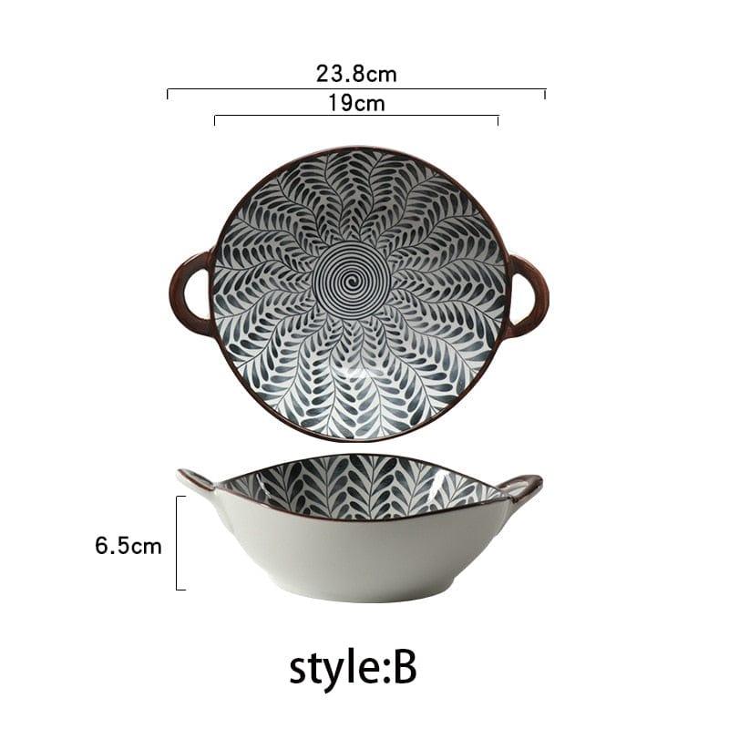 Floroux Decorative Bowl Elegance in Ceramic | Modern Design | Versatile & Elegant