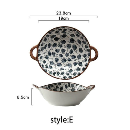Floroux Decorative Bowl Elegance in Ceramic | Modern Design | Versatile & Elegant