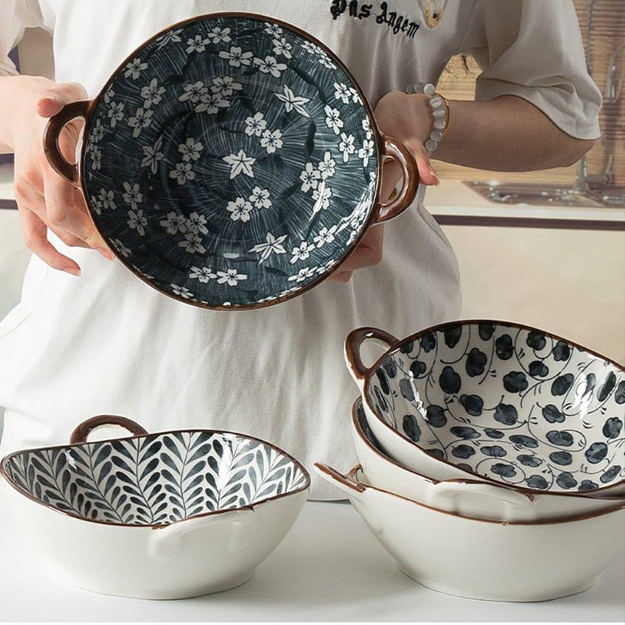 Floroux Decorative Bowl Elegance in Ceramic | Modern Design | Versatile & Elegant