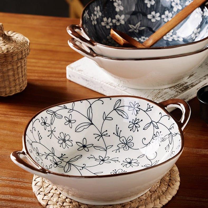Floroux Decorative Bowl Elegance in Ceramic | Modern Design | Versatile & Elegant