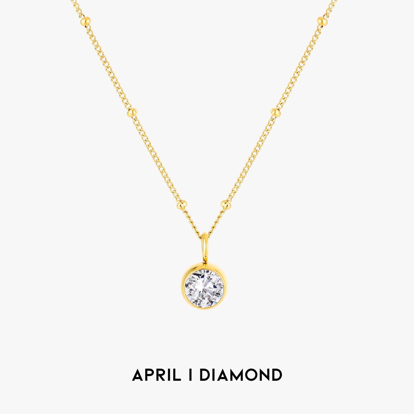 Aurora Pierre de Naissance Collier - Une Envoûtante Connexion