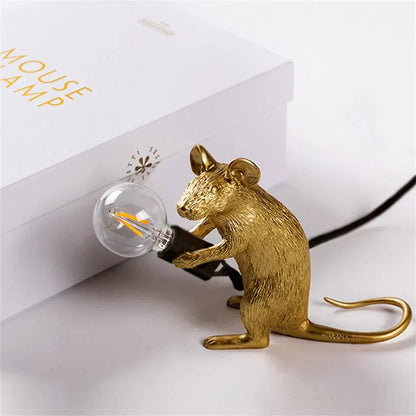 Lampe de table souris Art Deco