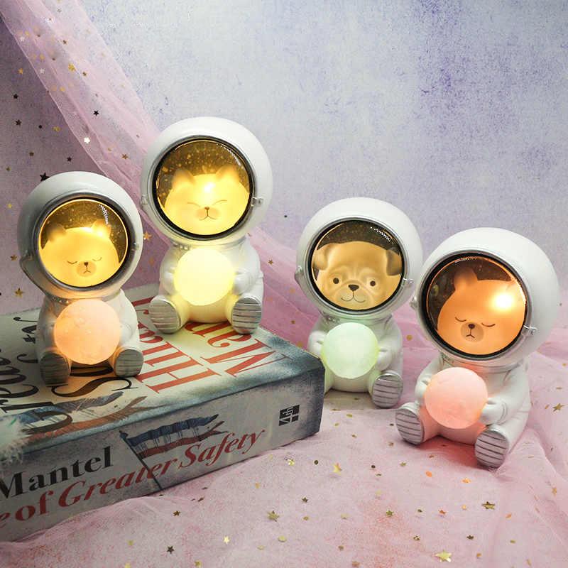 Lampe pour animaux de compagnie astronaute