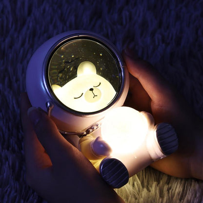 Lampe pour animaux de compagnie astronaute