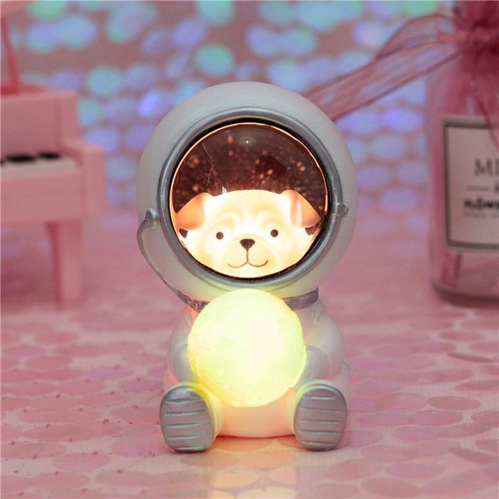 Lampe pour animaux de compagnie astronaute