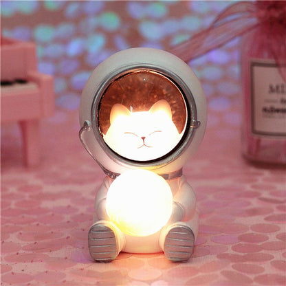 Lampe pour animaux de compagnie astronaute