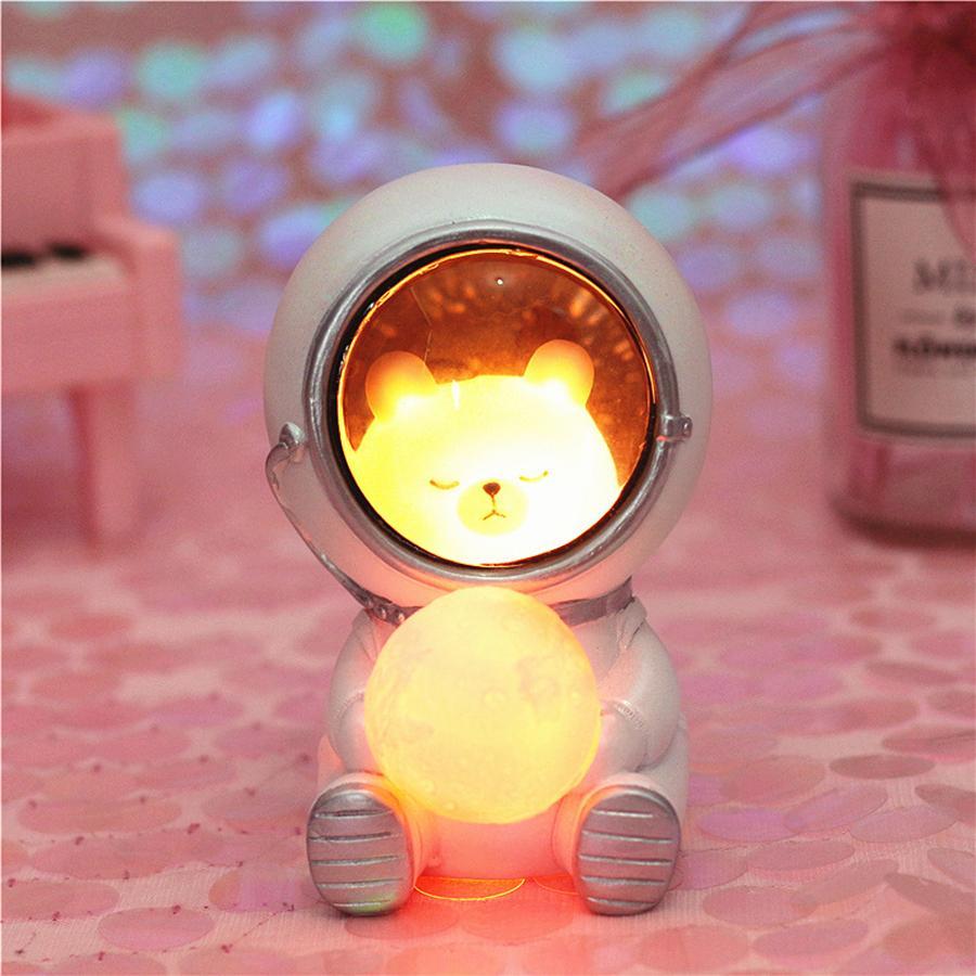 Lampe pour animaux de compagnie astronaute