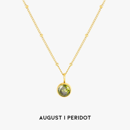 Aurora Pierre de Naissance Collier - Une Envoûtante Connexion