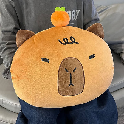 Cuteee Family Capybara Gants de Main Poches Coussins Jouets en Peluche Jouet Squeeze