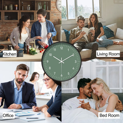FantasyTime Horloge – Horloge Murale Silencieuse Élégante 20 cm
