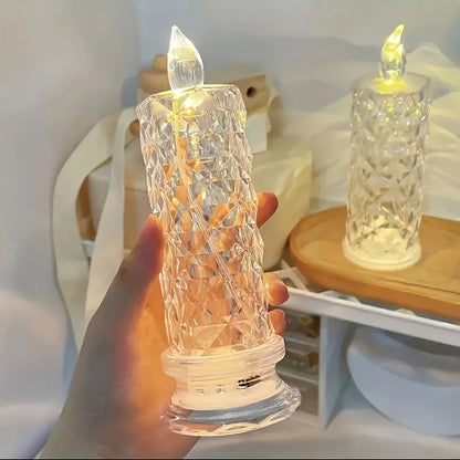 Bougie LED sans flamme télécommandée