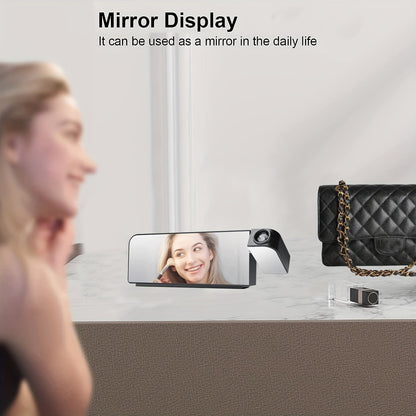 ProjectTime – Réveil LED numérique élégant avec miroir