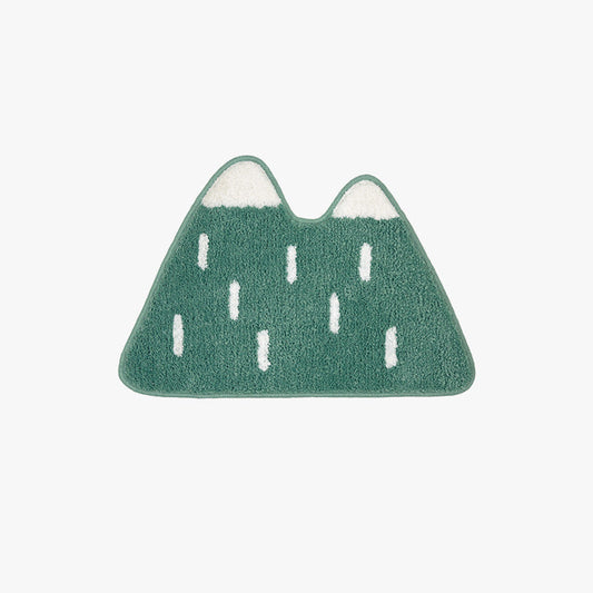 Tapis de bain absorbant de montagne japonaise