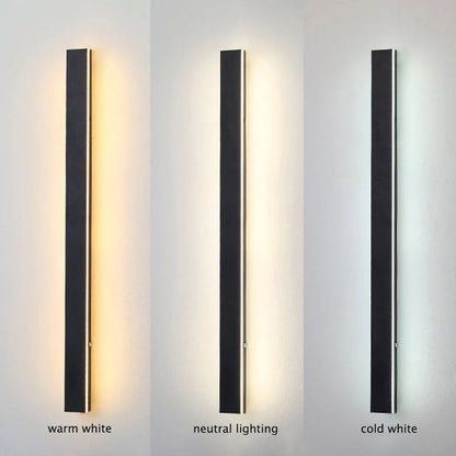 Floroux Ripple Minimaliste Linéaire Lumière Extérieure