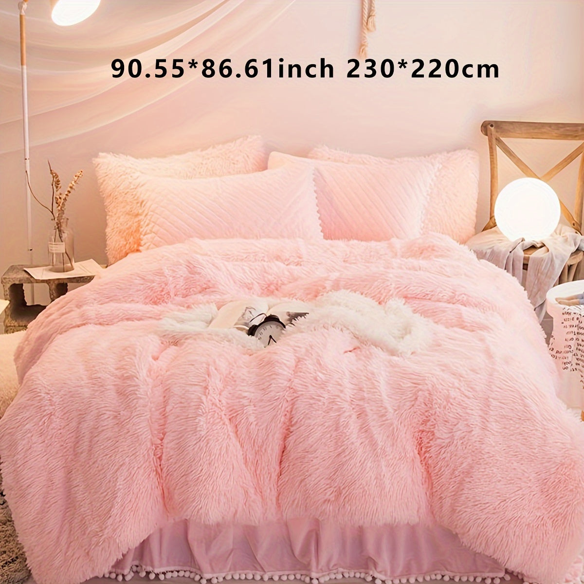 Ensemble de housse de couette en velours luxueux pour un confort ultime