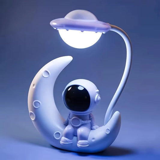 Floroux - Lampe de lune astronautes unique pour l'ambiance parfaite