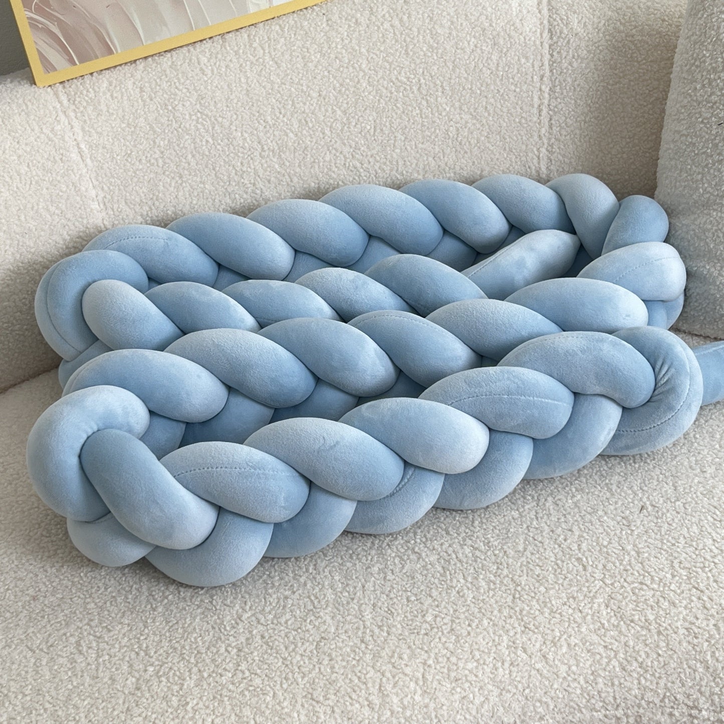 CushionWave - Coussin de sol lavable avec design géométrique pour un style contemporain