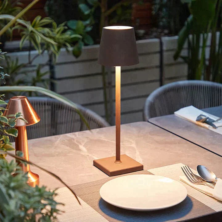 Luxalight Lampe de table sans fil – Éclairage LED de luxe pour décoration moderne
