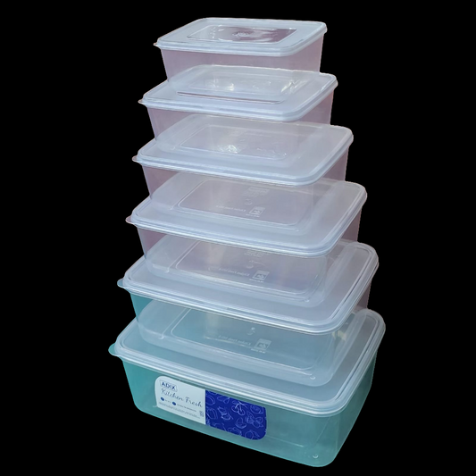 6Pc Contenants de stockage alimentaire