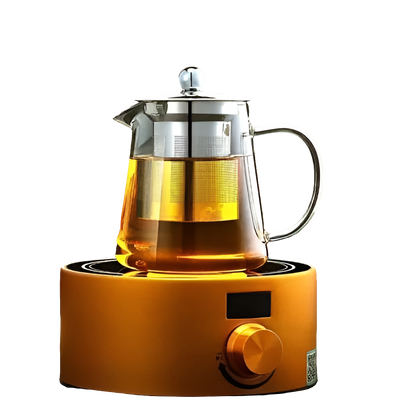 Théière en borosilicate avec infuseur