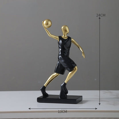 Ornements de décoration intérieure de joueur de basketball