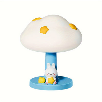 CozyCloud Lampe - USB Rechargeable Lampe de Table en Silicone