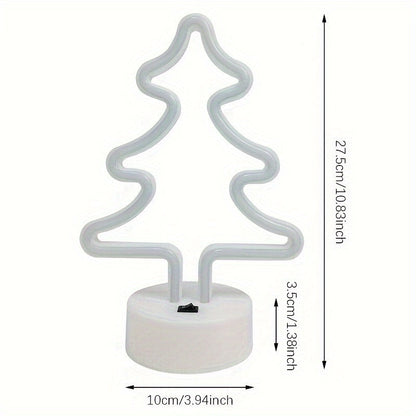 FestiveGlow - Éclairage de sapin de Noël LED néon