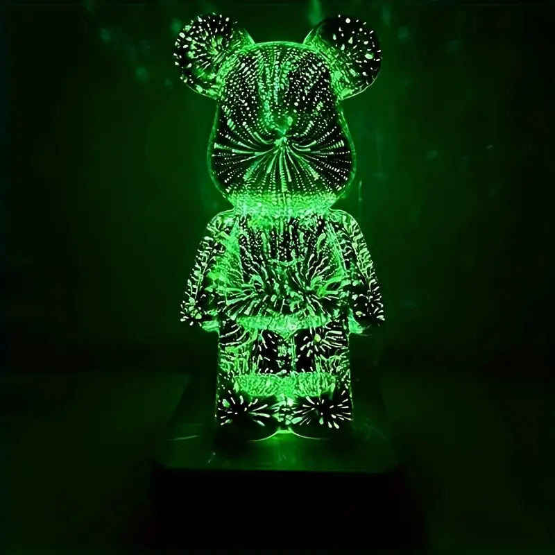 3D Feu d'artifice Ours │ Meilleure Lumière Décorative Colorée