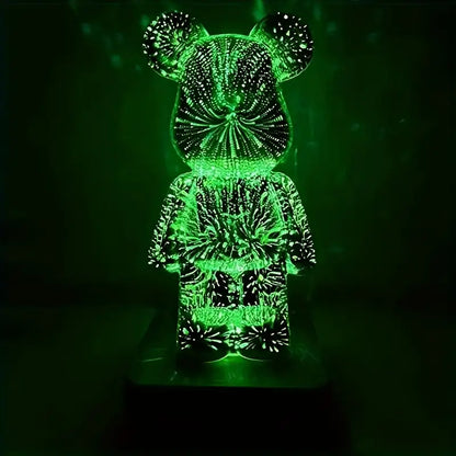 3D Feu d'artifice Ours │ Meilleure Lumière Décorative Colorée