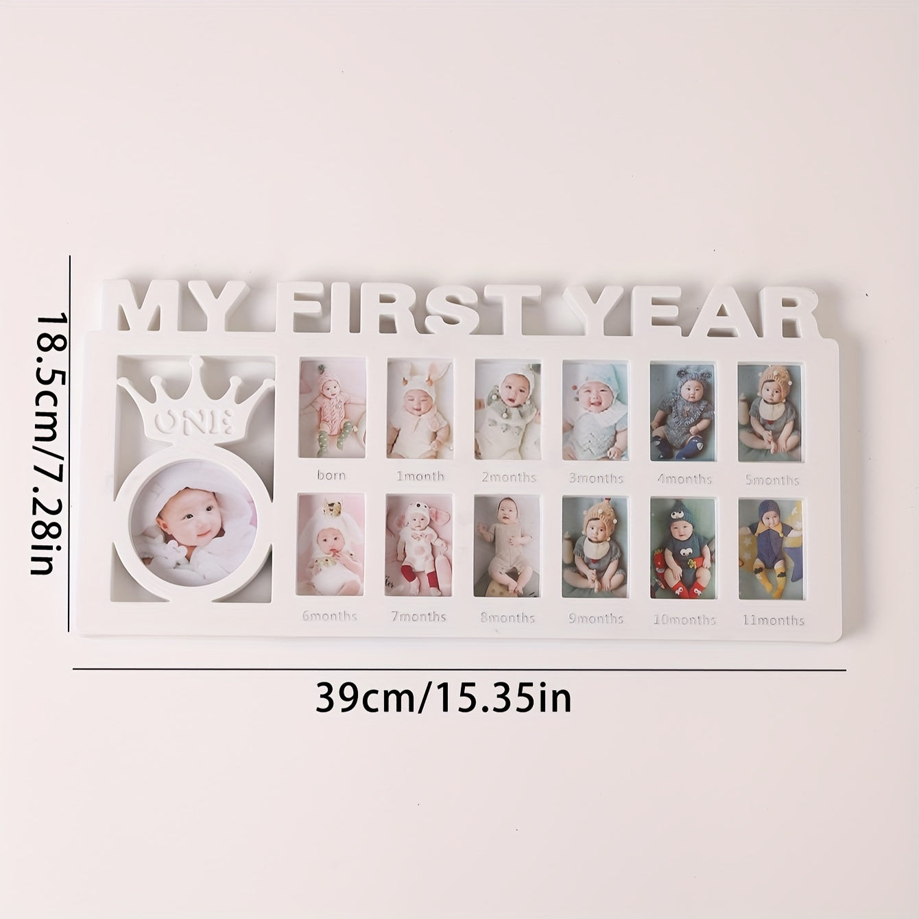 BabyMemories – Cadre photo unique pour 12 mois